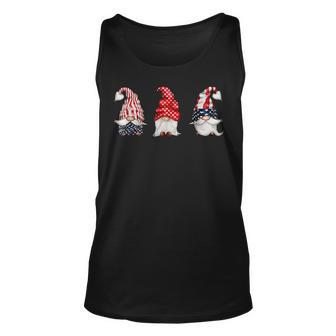 4Th Of July Patriotic Gnomes Cute American Usa Flag Patriotic Tank Top | Mazezy