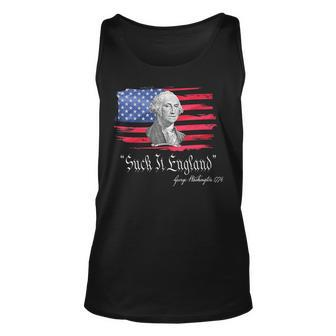 4Th Of July Suck It England Independence Day Patriotic Patriotic Tank Top | Mazezy