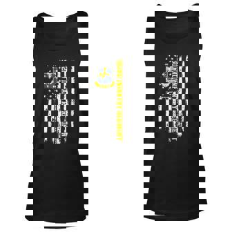 502Nd Infantry Regiment American Flag Unisex Tank Top | Mazezy