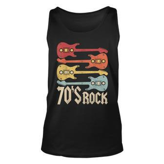 70S Rock Band Guitar Cassette Tape 1970S Vintage 70S Costume Tank Top - Monsterry
