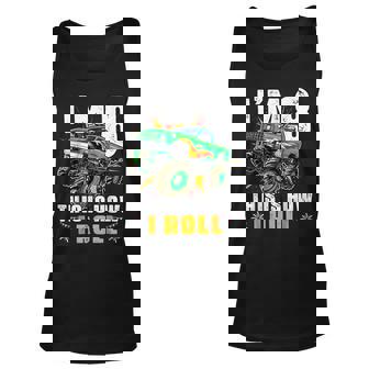 Im 8 This Is How I Roll Monster Truck 8Th Birthday Boys Birthday Tank Top | Mazezy