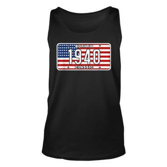 For 80 Year Old Vintage Classic Car 1940 80Th Birthday 80Th Birthday Tank Top | Mazezy
