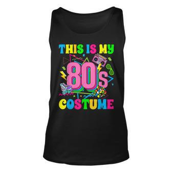 This Is My 80S Costume Retro Vintage 1980'S Party Costume Tank Top - Monsterry AU