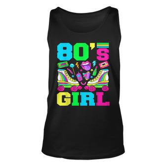 80S Girl 1980S Lover Theme Party Outfit Eighties Costume Unisex Tank Top | Mazezy