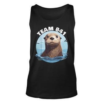 841 Surfing Otter 841 Otter Team 841 California Otter 841 California And Merchandise Tank Top | Mazezy