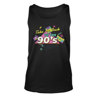 Take Me Back To The 90S Vintage Retro Back To 90S 90S Vintage Tank Top | Mazezy
