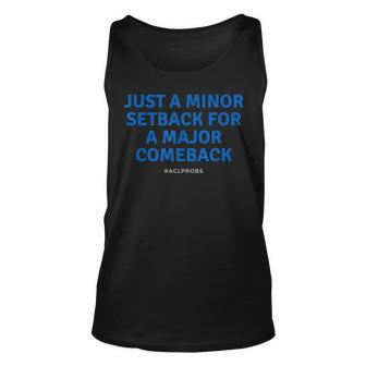 Acl Comeback Motivational - Aclprobs Edition Unisex Tank Top | Mazezy