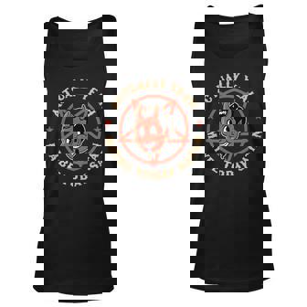 Actually Yeah Maybe Today Satan Retro Vintage Halloween Goth Halloween Tank Top | Mazezy