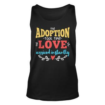 Adoption Took Time Love Arrived Instantly Tank Top | Mazezy