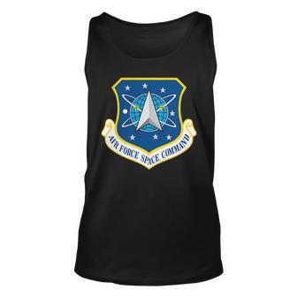 Air Force Space Command Afspc Usaf Us Space Force Unisex Tank Top | Mazezy