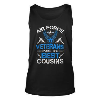 Air Force Veterans Make The Best Cousins Unisex Tank Top | Mazezy