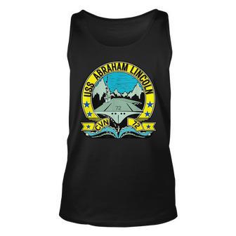 Aircraft Carrier Cvn-72 Uss Abraham Lincoln Unisex Tank Top - Thegiftio UK
