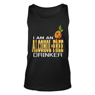 Alcohol-Free Drinker & Total Sober Sobriety Totalism Unisex Tank Top | Mazezy