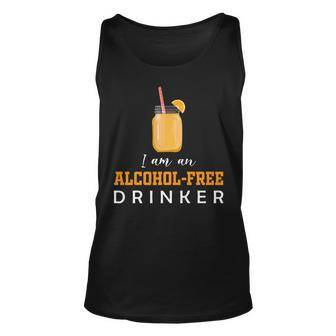 Alcohol-Free Drinker - Total Sober Sobriety Totalism Unisex Tank Top | Mazezy
