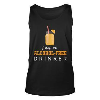Alcohol-Free Drinker - Total Sober Sobriety Totalism Unisex Tank Top | Mazezy