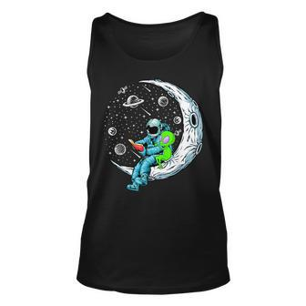 Alien & Astronaut Reads Book Outer Space Book Readers Space Tank Top | Mazezy