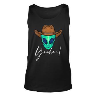 Alien Alien Alien Lover Alien Cowboy Alien Humor Tank Top - Seseable