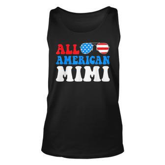 All American Mimi American Flag 4Th Of July Patriotic Unisex Tank Top | Mazezy