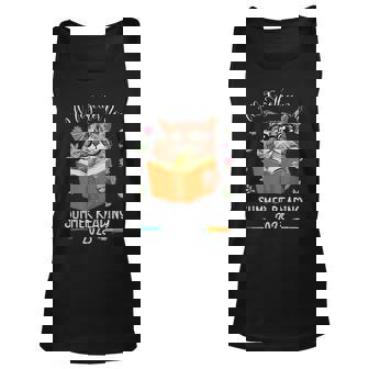 All Together Now Summer Reading 2023 Book Cat Reading Book Unisex Tank Top | Mazezy