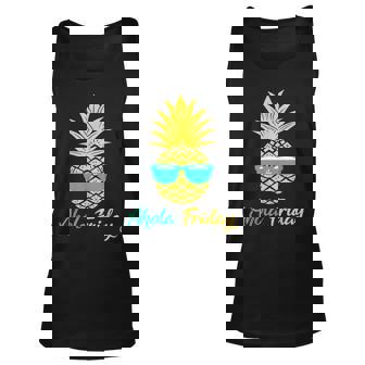 Aloha Friday Pineapple Gifts Summer Fruit Pineapple Gift For Women Unisex Tank Top - Thegiftio UK