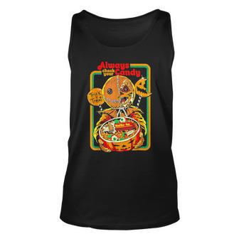 Always Check Your Candy Trick Or Treat Halloween Tank Top | Mazezy