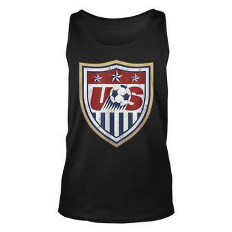America Soccer Lovers Jersey Usa Flag Support Football Team Tank Top | Mazezy