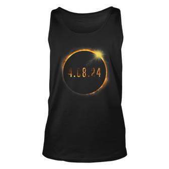 America Totality Spring 40824 Total Solar Eclipse 2024 Unisex Tank Top | Mazezy