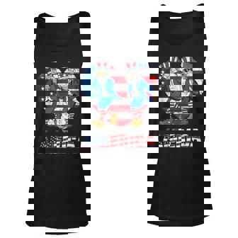 America Uncle Sam Griddy Dance Funny 4Th Of July Unisex Tank Top | Mazezy