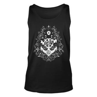 Anchor Captain - Sailing Boating Lover Gift Unisex Tank Top | Mazezy