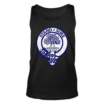 Anderson Family Clan Name Crest Shield Unisex Tank Top | Mazezy