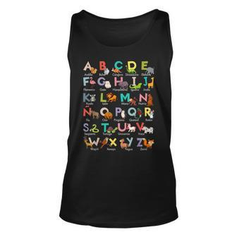 Animal Alphabet Abcs Spanish Learning Tank Top - Thegiftio UK