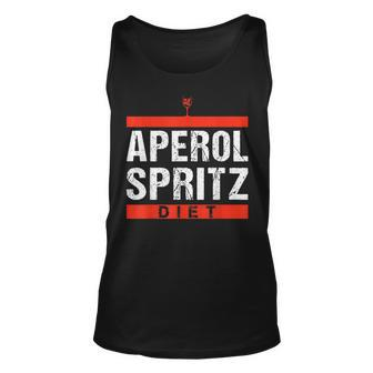 Aperol Spritz Cocktail Party Alcohol Drink Summer Beverage Unisex Tank Top | Mazezy