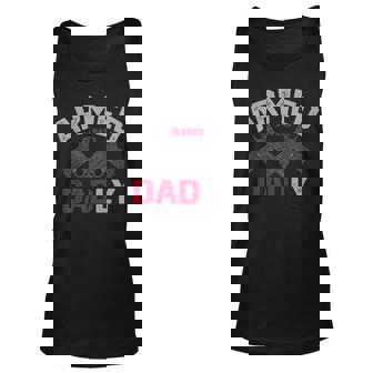 Armed And Dadly Funny Deadly Father Gifts For Fathers Day Unisex Tank Top | Mazezy