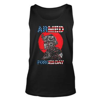 Armed Forces Day Military Soldier Veteran Unisex Tank Top - Monsterry CA