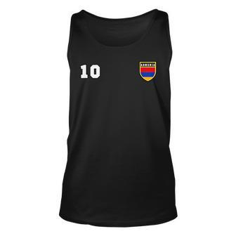 Armenia Number 10 Soccer Flag Football Yerevan Unisex Tank Top | Mazezy