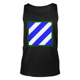 Army 3Rd Infantry Division Shoulder Patch Unisex Tank Top | Mazezy