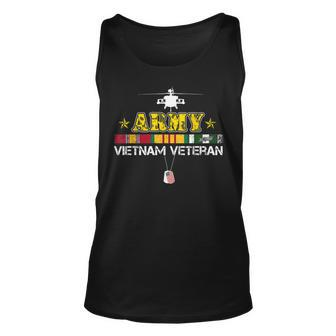 Army Vietnam Veteran Gift Vietnam War Vet Gift For Mens Unisex Tank Top | Mazezy