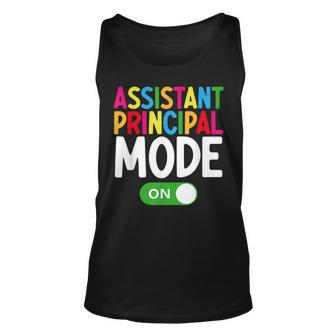 Assistant Principal – Awesome Principal Back To School Tank Top - Monsterry