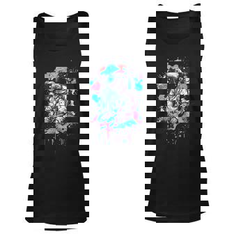 Astronaut Spaceman Universe Planets Galaxy Unisex Tank Top - Seseable