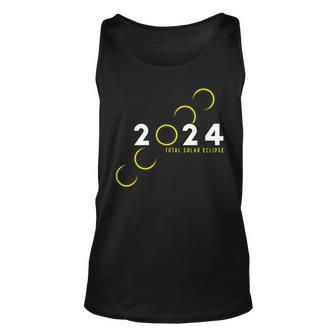 Astronomy Lovers 40824 Total Solar Eclipse 2024 Unisex Tank Top - Monsterry UK