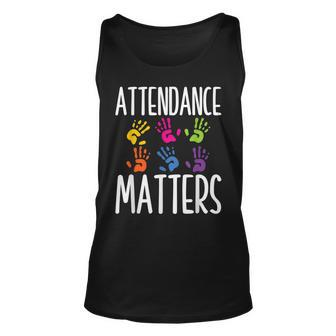 Attendance Matters Class Attendance Office Workers Tank Top - Seseable