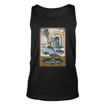 The Audacity Tarot Card Reading Witch Aesthetic Halloween Reading s Tank Top | Mazezy