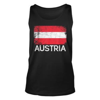 Austrian Flag Vintage Made In Austria Austria Tank Top | Mazezy