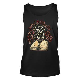 Author Novelist Writing Writing Funny Gifts Unisex Tank Top | Mazezy DE
