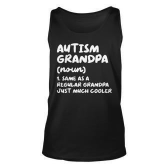Autism Grandpa Definition Unisex Tank Top | Mazezy