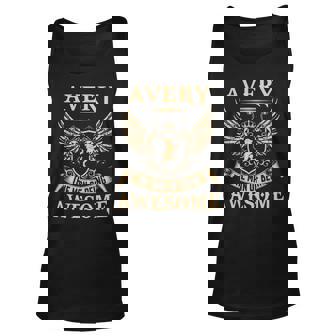 Avery Name Gift Avery The Man Of Being Awesome V2 Unisex Tank Top - Seseable