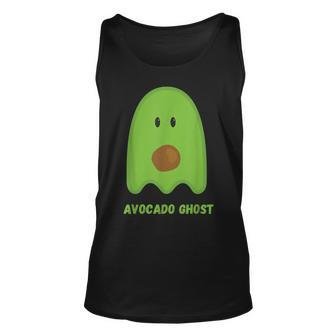 Avocado Ghost Halloween Costume And Apparel Avocado Tank Top | Mazezy