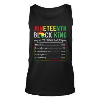 Awesome Junenth Black King Melanin Fathers Day Men Boys Unisex Tank Top