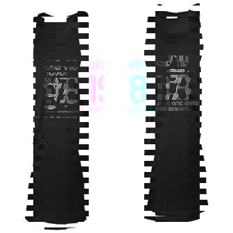 Awesome Since 1978 June Birthday 40Th Bday Unisex Tank Top | Mazezy