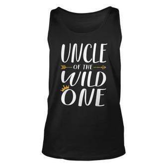 Awesome Uncle Of The Wild One Thing 1St Birthday For Uncle Tank Top | Mazezy
